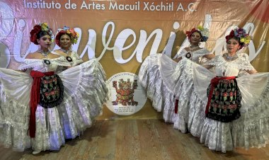 Artistas del pueblo l Concluye ciclo escolar en Instituto Macuil Xóchitl