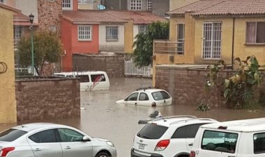 Chimalhuacán bajo el agua