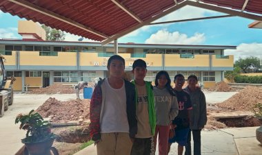 Logran antorchistas y maestros obra para primaria de El Baluarte en Zacatecas