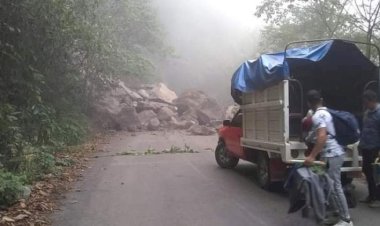 Lluvias afectan caminos ya deteriorados de la Otomí-Tepehua