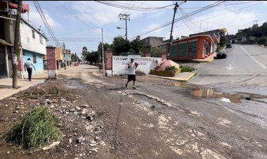 En La Paz: calles y avenidas en mal estado y con baches