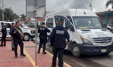 Retenes en Hidalgo; ante marcha pacífica rumbo al informe de gobierno