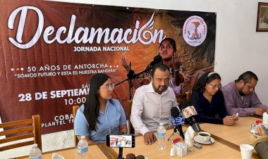 Invita Cobaez a Jornada Nacional de Declamación de Antorcha