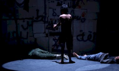 Con teatro en San Luis, exigen alto al fuego en Gaza