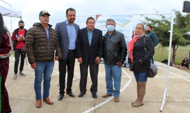 Inician obras deportivas en escuelas de Fresnillo