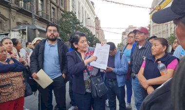 Antorchistas de la CDMX exigen solución a demandas sociales