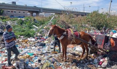 Tiraderos de basura, posible foco de infección en Ecatepec