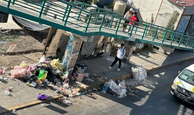 En Chimalhuacán se vive entre basura