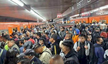 Siguen las fallas en el Metro de la Ciudad de México