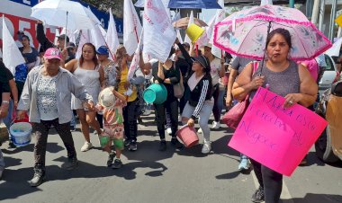 Antorchistas de Tláhuac marchan para exigir agua