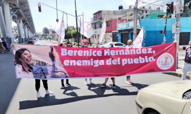 Inconformidad social contra alcaldesa de Tláhuac, Berenice Hernández