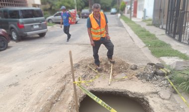 Área Metropolitana de Guadalajara, rebasado por socavones, Antorcha