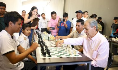 Inaugura Antorcha Torneo Estatal de Ajedrez