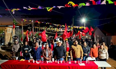 Antorcha festeja tres años de la colonia La Jolla 2