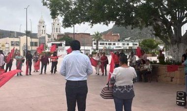 Antorchistas de Guaymas entregan pliego petitorio al ayuntamiento