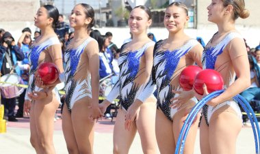 Selección olímpica de gimnasia rítmica en Chimalhuacán