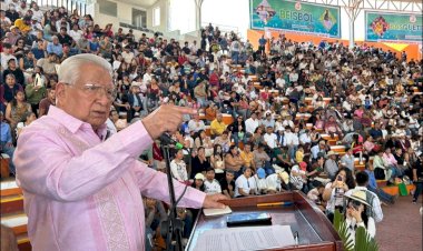 Llama Aquiles Córdova a la juventud a practicar deporte y a desarrollar el pensamiento crítico