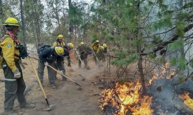 El fuego avanza y el presupuesto se recorta