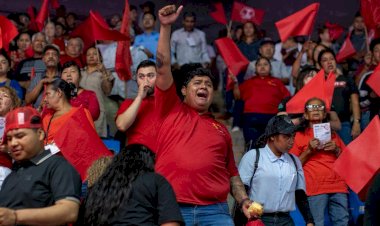 CRÓNICA | Marea roja de Antorcha cumple 22 años de organización en BC