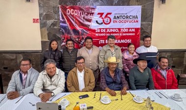 35 Aniversario de Antorcha en Ocoyucan