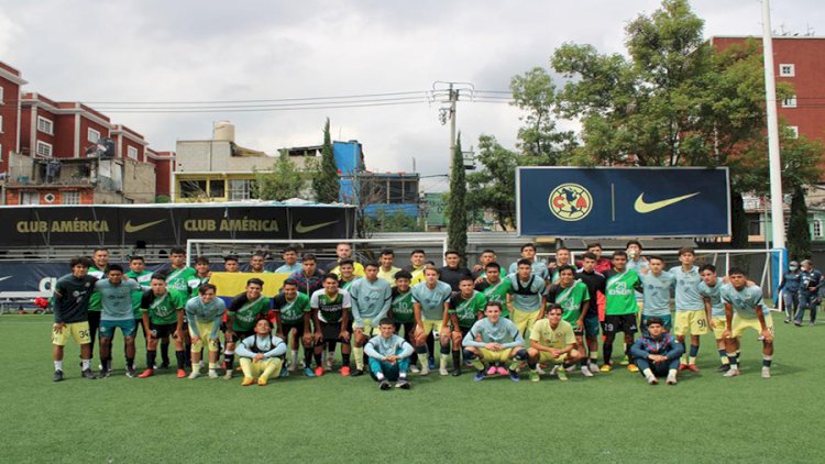 Enfrenta IDSDM a fuerzas básicas del Club América - Movimiento Antorchista  Nacional