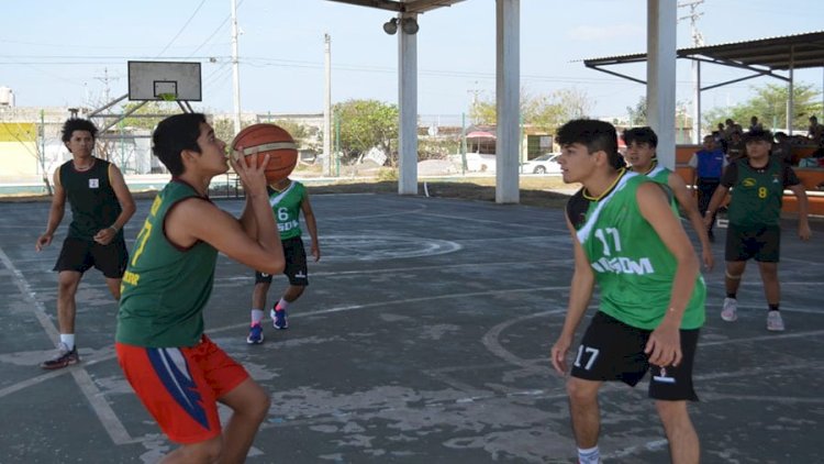 Realiza Antorcha encuentro de clubes de baloncesto en el puerto de Veracruz  - Movimiento Antorchista Nacional