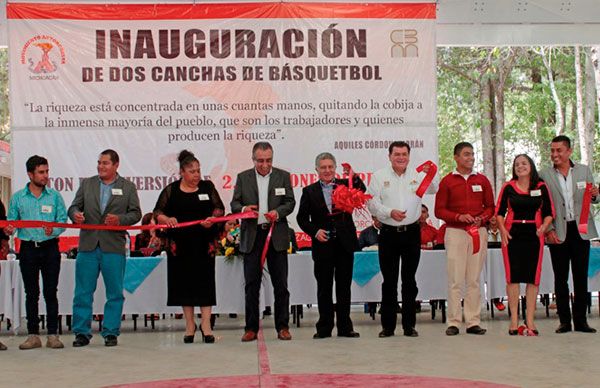 Inauguración arcotechos COBA